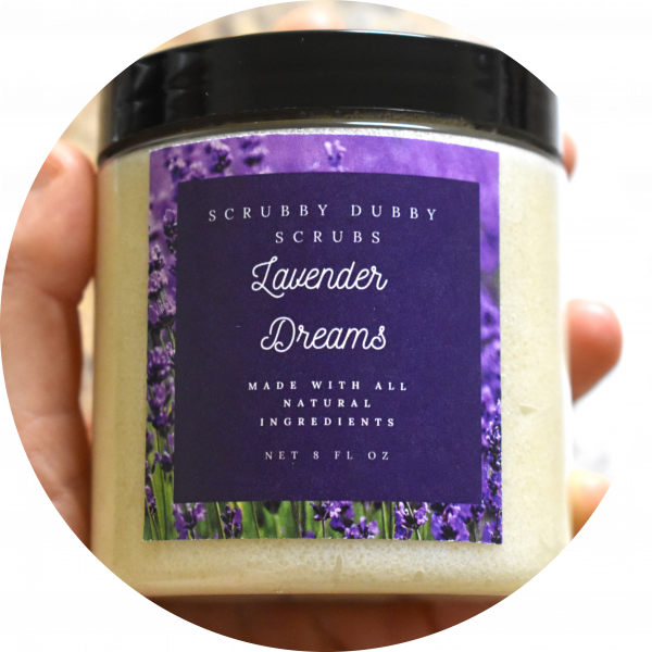 lavender sugar scrub